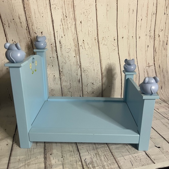 Angelina Ballerina BED Frame Only 2001 American Girl Doll Pleasant Company - Picture 6 of 14